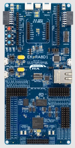 Zephyr Renesas RA8D1-EK